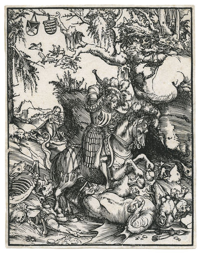 Lucas Cranach the Elder, ‘St. George on Horseback slaying the Dragon.’, ca. 1512