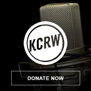 KCRW logo, click to donate vehicle