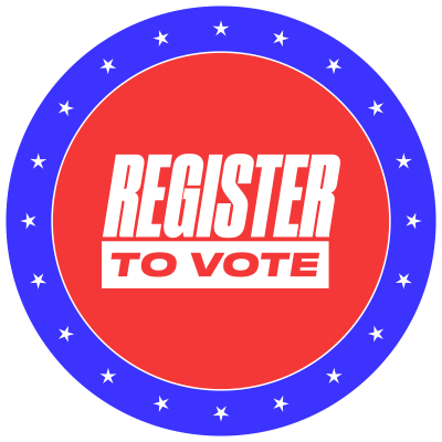 Button: Register To Vote