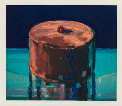 Wayne Thiebaud, ‘Dark Cake’, 1983