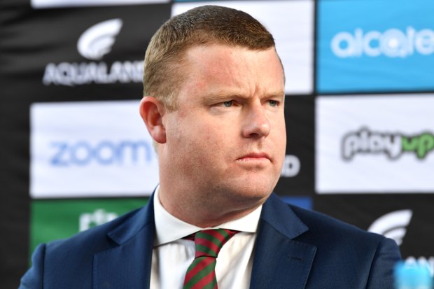 South Sydney boss Blake Solly appears to consider himself a future NRL CEO.