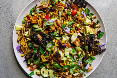 Katrina Meynink's Thai coriander chicken noodle salad.