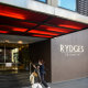 The Rydges on Swanston hotel was guarded by Unified Security.