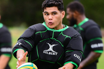 Noah Lolesio is yet to earn a Test cap. 