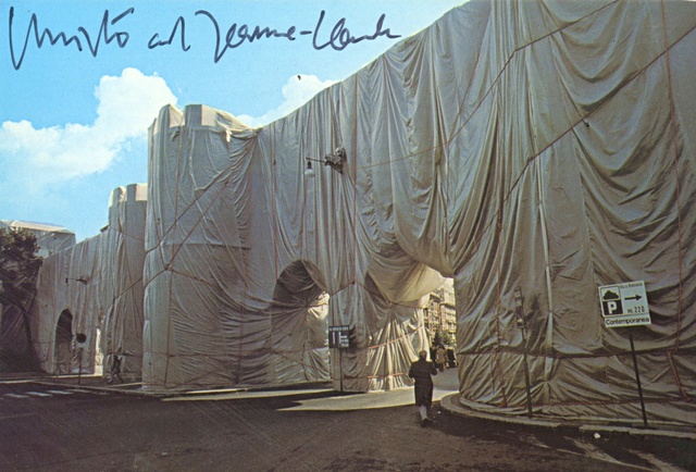 , 'The Wall-Wrapped Roman Wall  - Porta Pinciana Delle Mure - (Hand Signed),' 1974, Alpha 137 Gallery