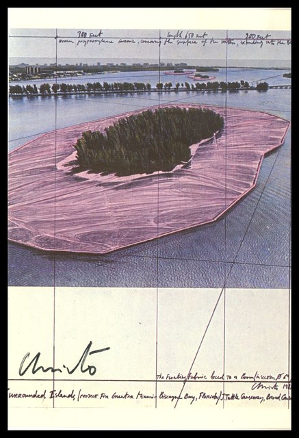 , 'Surrounded Islands, Project for Biscayne (Hand Signed), from the Estate of Jacob and Aviva Baal Teshuva,' 1981, Alpha 137 Gallery