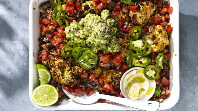 Adam Liaw's cauliflower nachos.