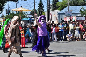 File - The Sisters of Perpetual Indulgence at the Fremont Solstice parade, 2015.