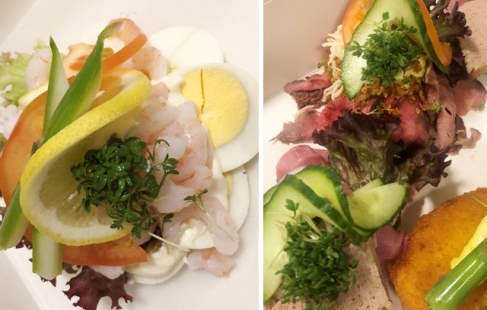 12 stykker smørrebrød