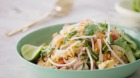 Video still from Jill Dupleix's pad Thai masterclass. Image for Good Food online. How to video produced in partnership ...