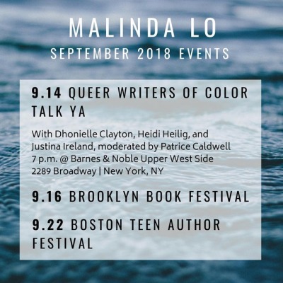 I?m doing a few events next month in NYC and Boston and I hope to see some of you out there! As always you can get full details of my events at malindalo.com/events. #authorlife...