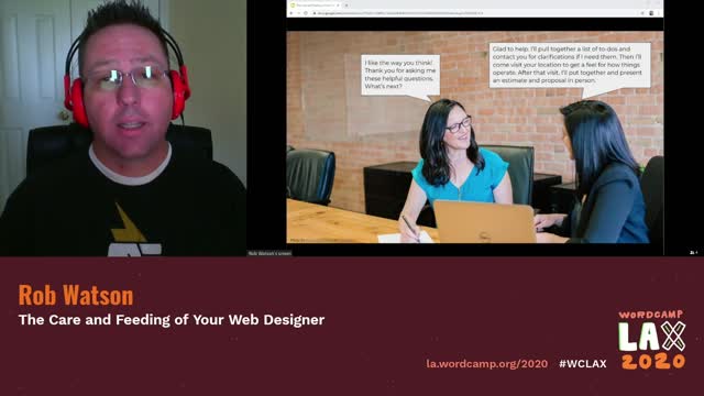 Rob Watson: The Care and Feeding of Your Web Designer