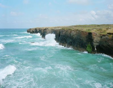 Massimo Vitali, ‘#4462/64 Las Catedrales Time Tide, diptych’