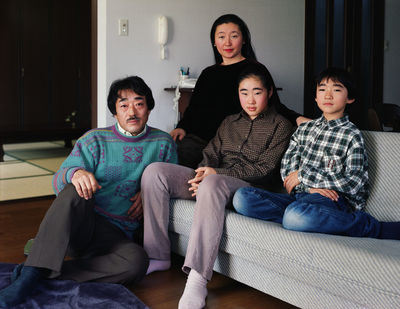 Thomas Struth, ‘Te Okutsu Family in Western Room, Yamaguchi 1996’, 1996