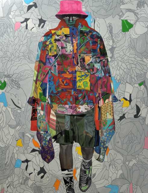 Wole Lagunju, ‘Urban Kings III Egungun Power’, 2020, Montague Contemporary