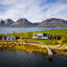 Clem Newton-Brown's Picnic Island getaway.