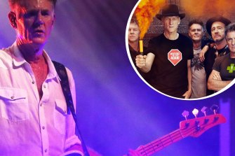 'Bassist with the beautiful voice': Midnight Oil's Bones Hillman dies