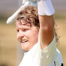 Will Pucovski celebrated another ton, this time against WA.