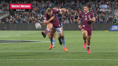 The New South Wales Blues take on the Queensland Maroons in Game 1 of the 2020 State of Origin series.