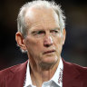 Returned Queensland coach Wayne Bennett.