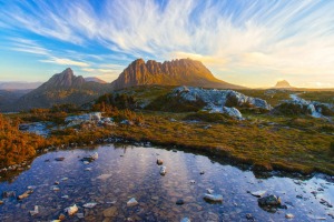 Outdoor heaven: Tasmania's specular Cradle Mountain.