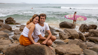 Danielle Fumagalli and Bruno Martins moved to the Sunshine Coast  from Sydney.