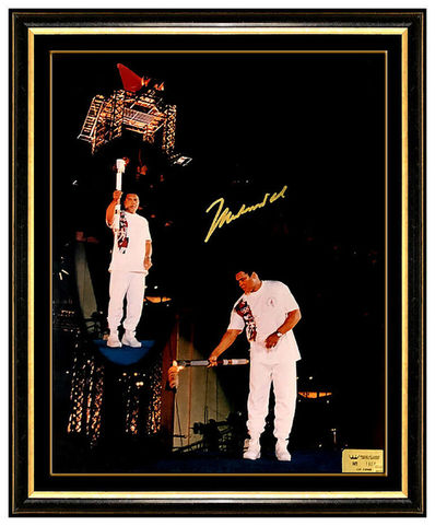 Muhammad Ali, ‘Muhammad Ali Authentic Hand Signed Photograph Boxing Olympic Torch Cassius Clay’, 20th Century