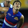 Western Bulldogs midfielder Josh Dunkley. 