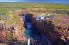 Flying over Mitchell Falls in the Kimberley with APT