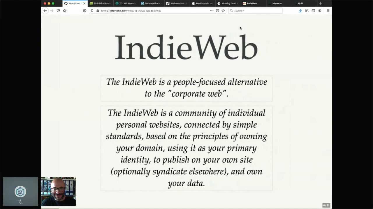 Matthias Pfefferle: IndieWeb
