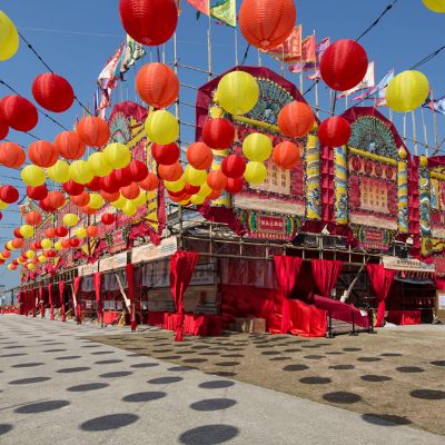 Bamboo Installation at the Smithsonian Folklife Festival