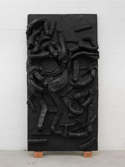Thomas Houseago, ‘Face Panel (Landscape)’, 2012