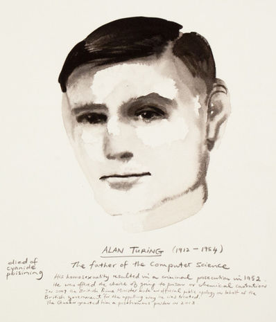 Marlene Dumas, ‘Alan Turing ’, 2015