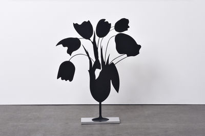 Donald Sultan, ‘Black Tulips and Vase, April 5, 2014’, 2014