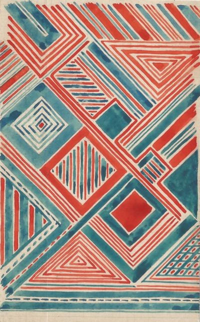 Sonia Delaunay, ‘Untitled’, Circa 1965