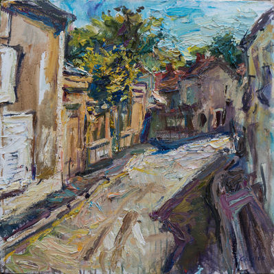 Ulrich Gleiter, ‘A Street in Burgundy’, 2020
