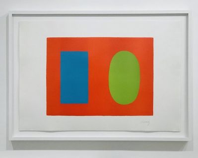 Ellsworth Kelly, ‘Blue and Green over Orange ’, 1964