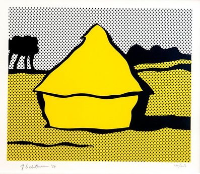 Roy Lichtenstein, ‘Haystack’, 1969