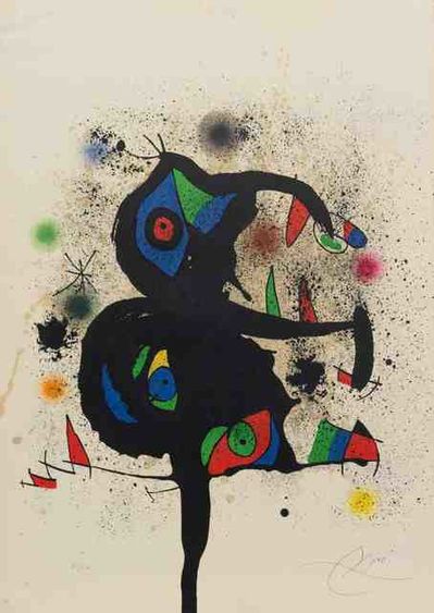 Joan Miró, ‘Sculptures en montagne Exhibition’, 1973
