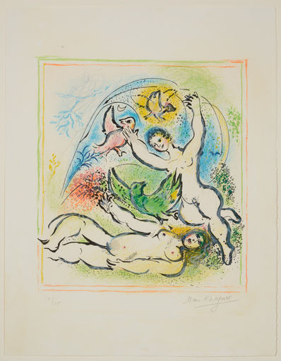 Marc Chagall, ‘In the Land of the Gods’, 1967