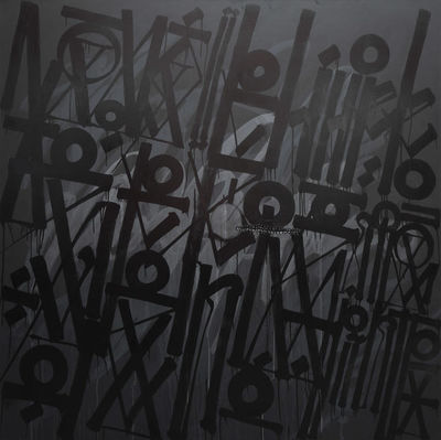 RETNA, ‘Untitled Canvas XVI’, 2018