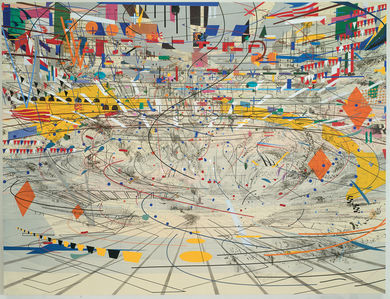 Julie Mehretu, ‘Stadia II’, 2004