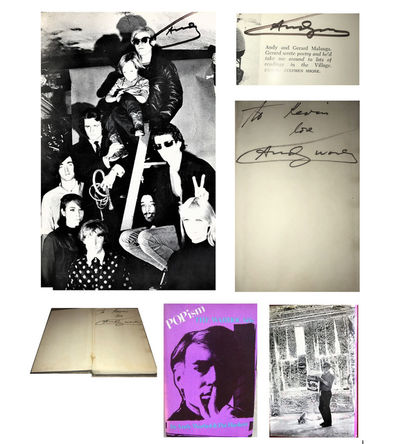 Andy Warhol, ‘"POPISM-The Warhol '60s", SIGNED 3-TIMES !!!!, 1980, First Edition, Hardcover, The Factory with Velvet Underground’, 1980