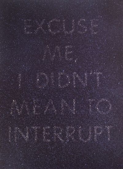 Ed Ruscha, ‘Excuse Me (available exclusively as part of "Suite Fifteen")’, 1975