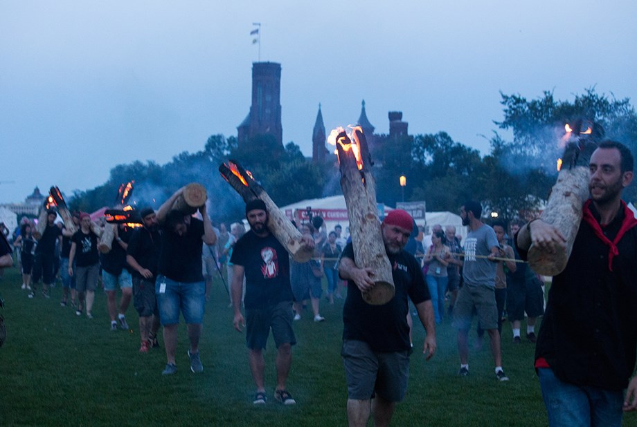 Burning Bright: A Procession of Fire on the National Mall