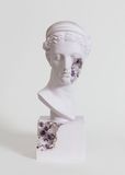 Amethyst Eroded Bust of Diane the Hunter (Named Diane of Versailles)