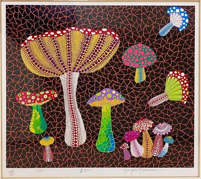 Yayoi Kusama, ‘Toadstools’, 1990