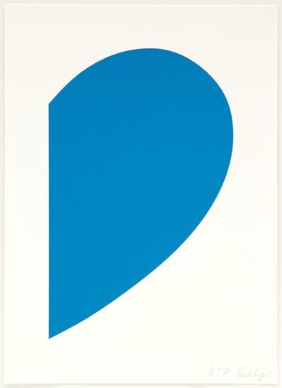 Ellsworth Kelly, ‘Small Blue Curve’, 2013