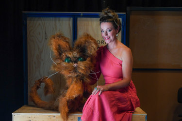 Mezzo Soprano Dimity Shepherd who plays The Queen, and The Cat in Sleeping Beauty