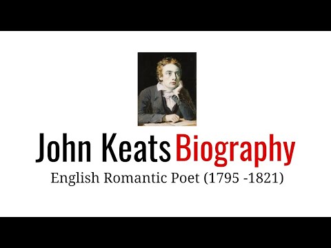 John Keats, Biography in Hindi Works and achievements